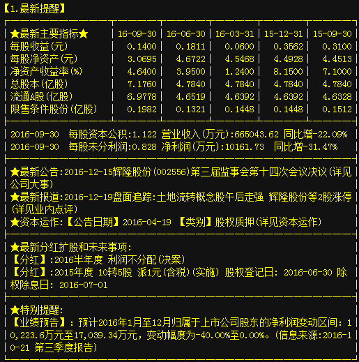 辉隆股份利好消息开启行业新篇章