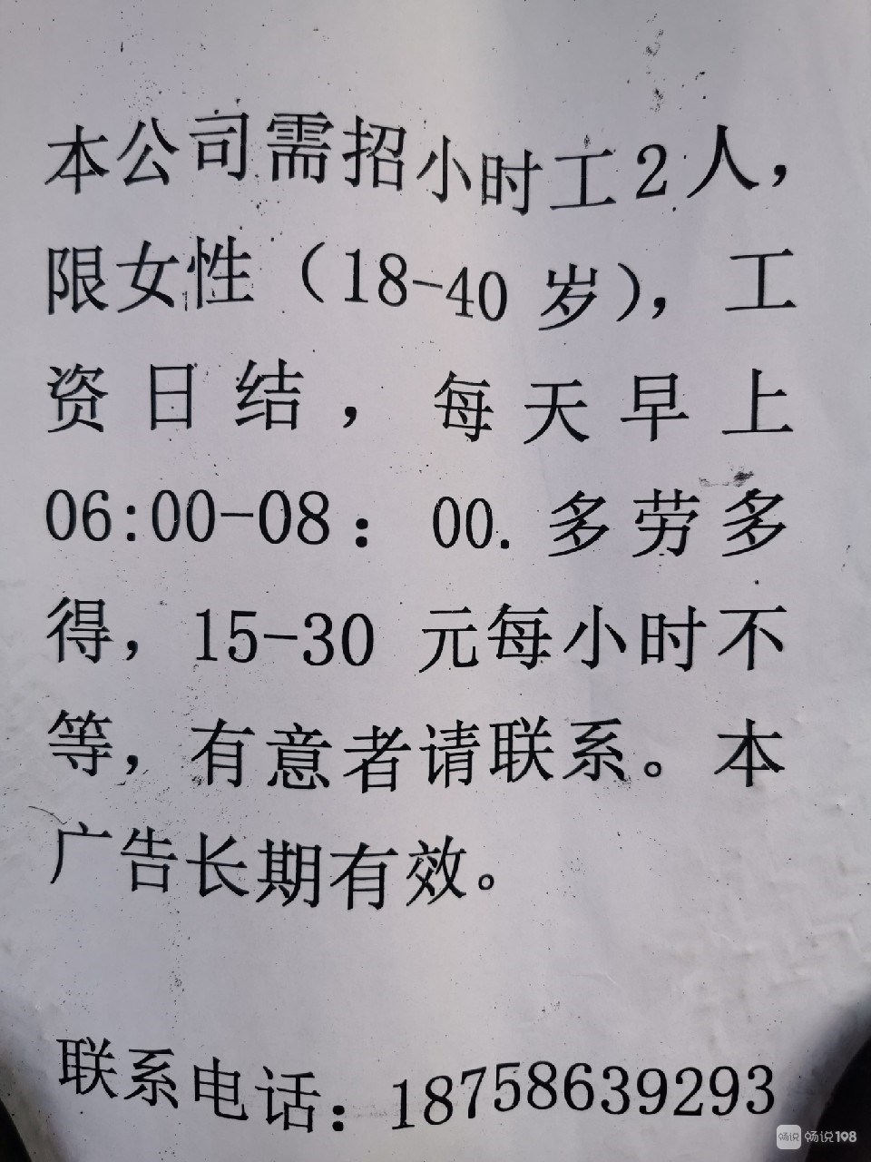 津南小站最新招聘信息汇总