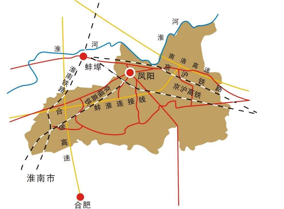 滁州市区最新版地图，揭秘城市脉络